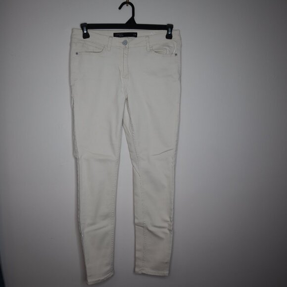 Next Jeans Couture Collection, Skinny fit, Size 12, Regular Length, Cream Color - Picture 1 of 5